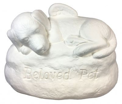Beloved Pet Dog Garden Stone