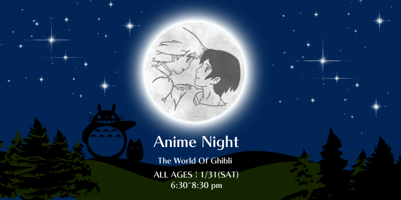 Ghibli themed ceramic painting event Covina”