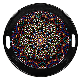 Covina Mosaic Mandala Tray