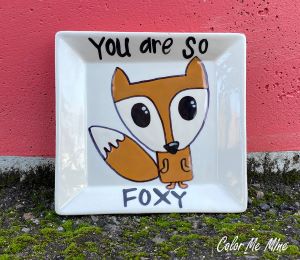 Covina Fox Plate