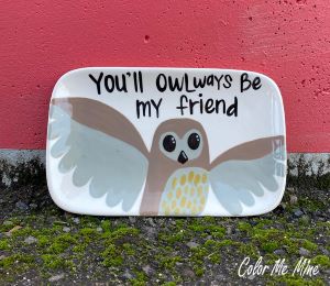 Covina Owl Plate
