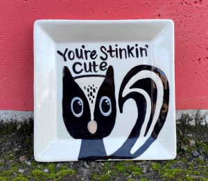 Covina Skunk Plate