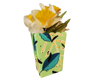Covina Leafy Vase