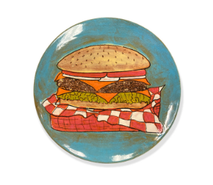 Covina Hamburger Plate