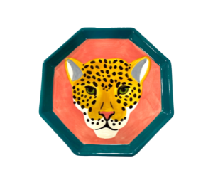 Covina Jaguar Octagon Plate
