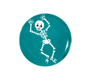 Covina Jumping Skeleton Plate