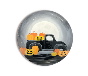 Covina Pumpkin Truck Plate