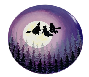 Covina Kooky Witches Plate