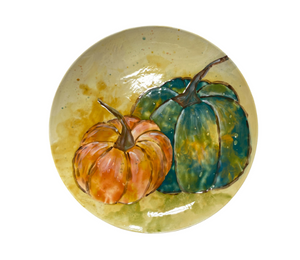 Covina Fall Watercolor Plate
