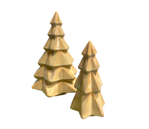 Covina Rustic Glaze Faceted Trees