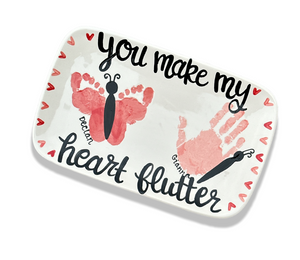 Covina Heart Flutter Print