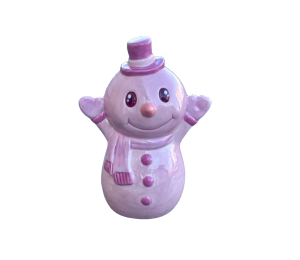 Covina Pink-Mas Snowman
