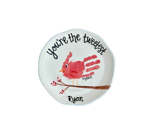 Covina Winter Bird Plate