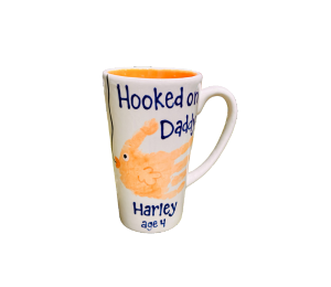 Covina Hooked on Dad Mug