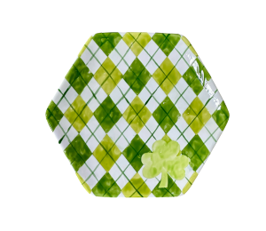 Covina Irish Argyle Plate