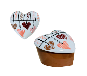 Covina Heart Slanted Box